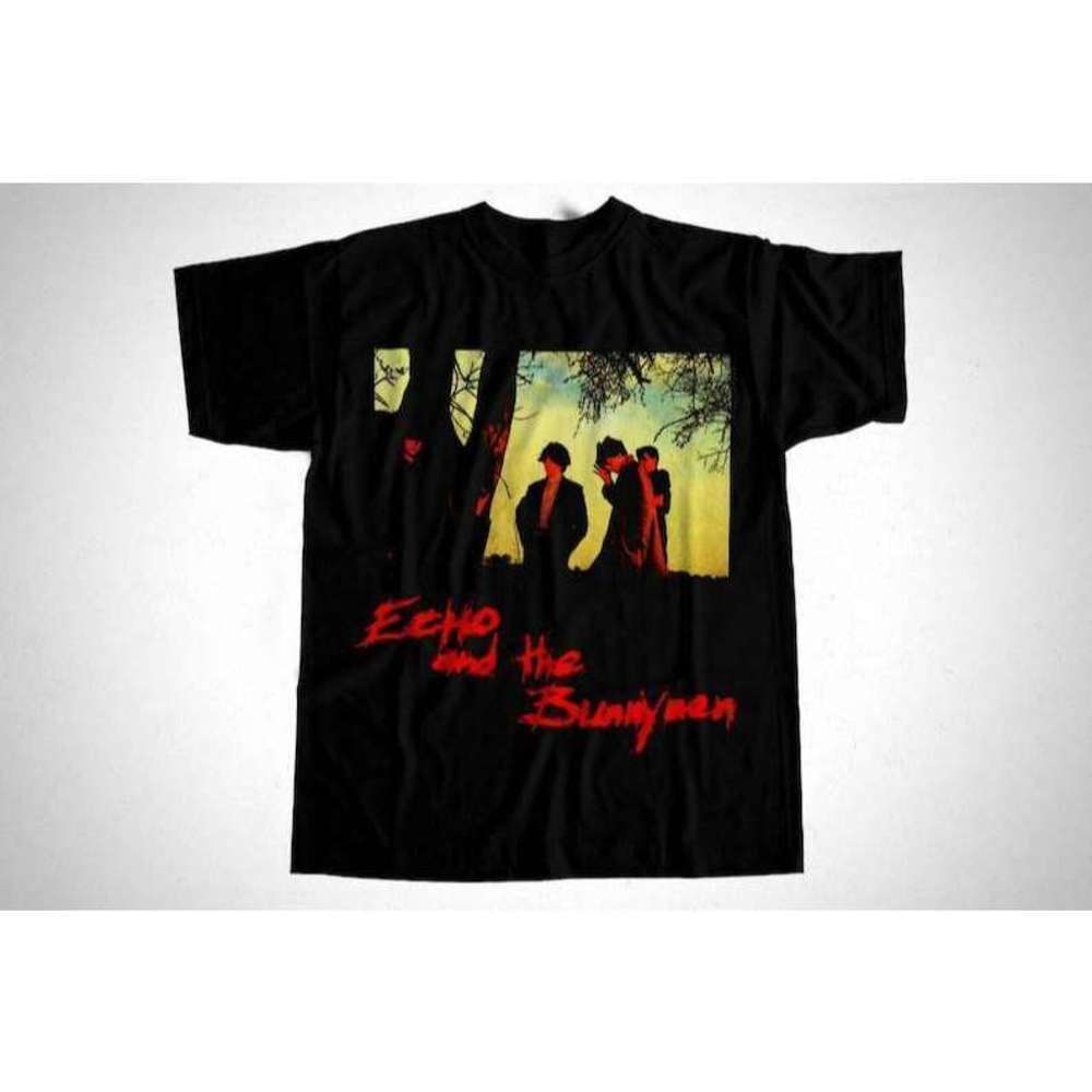 Echo The Bunnymen Post Punk Band Graphic Fan Unisex T-Shirt